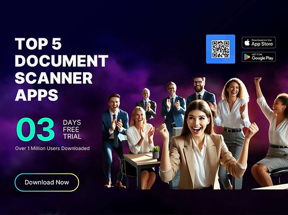 Top 5 Document Scanner Apps