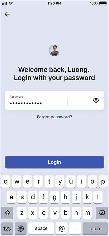 Re-enter Your Password