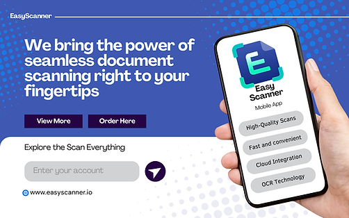 Easy Guide to Registering an Account on EasyScanner for iOS