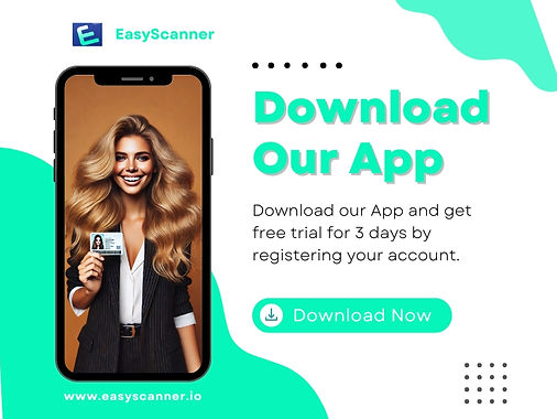 identify card scanned with easyscanner